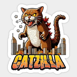 Catzilla S01 D62 Sticker